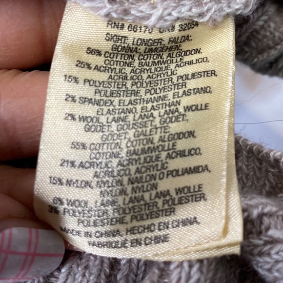 Anthropologie Sleeping On Snow Elene Asymmetrical cream size Medium - Picture 5 of 8